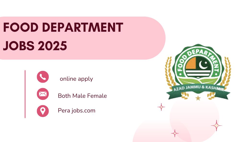 Food Department Jobs 2025