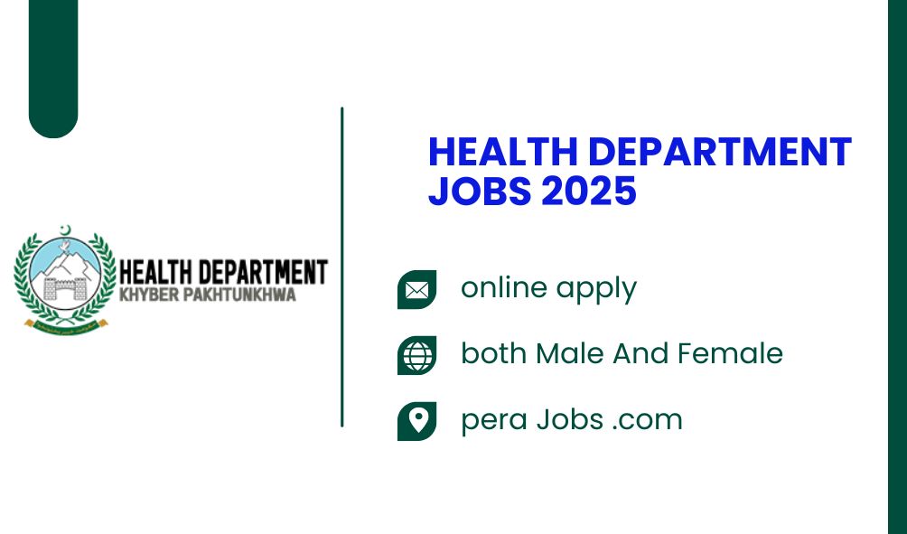 Health Department Jobs 2025